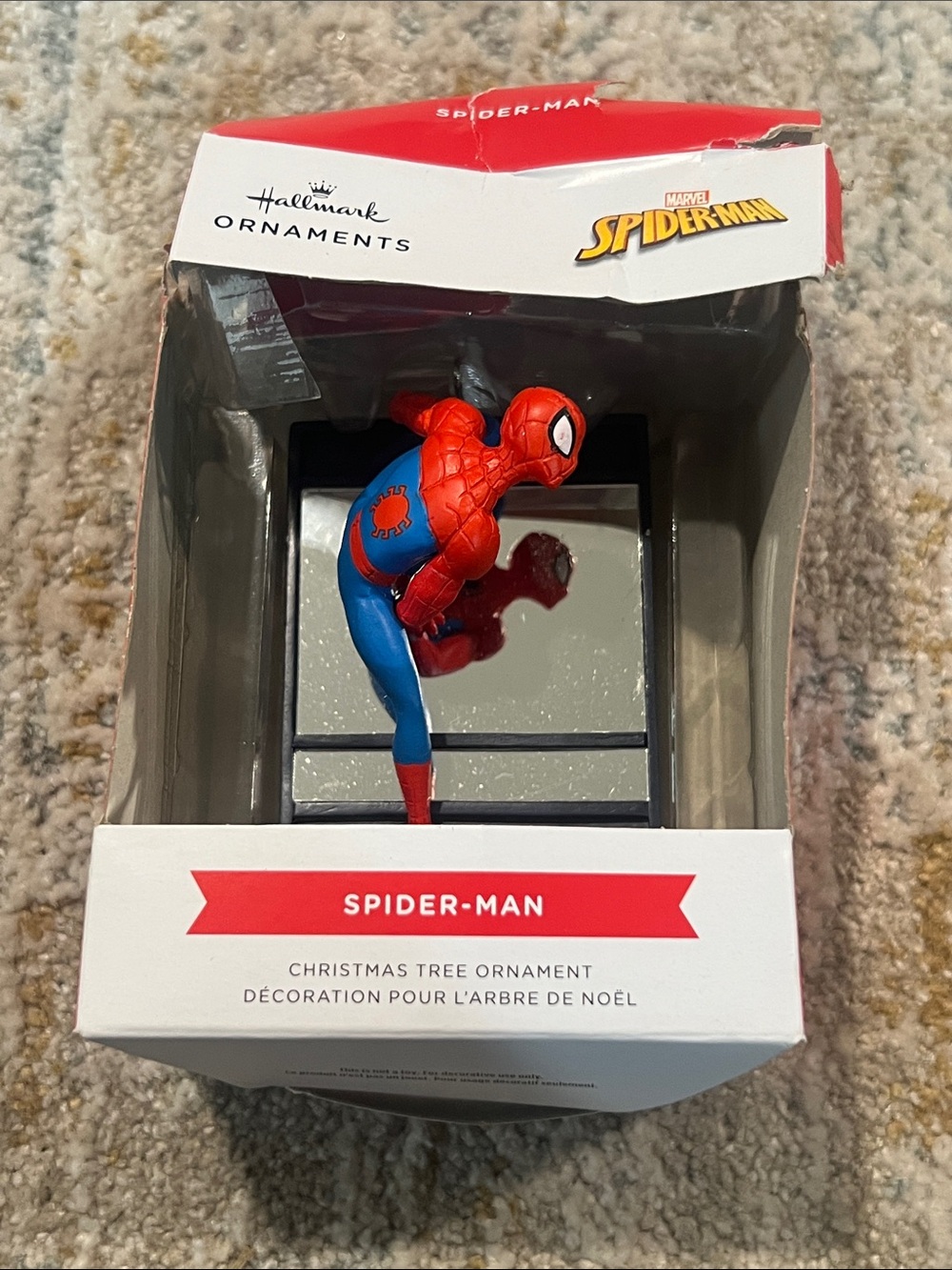 Hallmark Spider-Man Ornament in Red